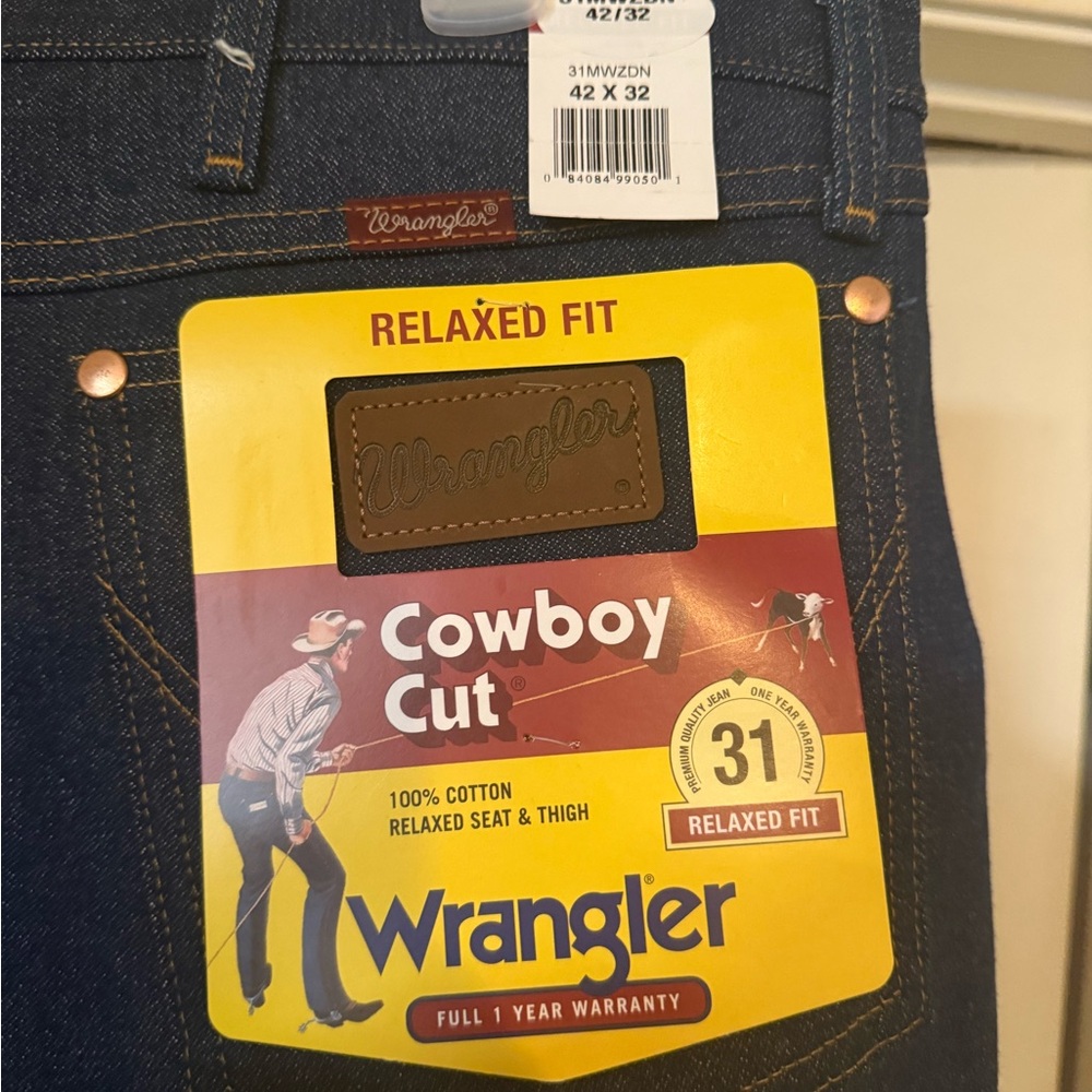 Wrangler Men's Bootcut Jeans - Dark Blue